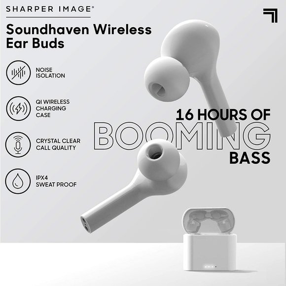 SHARPER IMAGE Soundhaven Wireless Earbuds - Picture 8 of 9